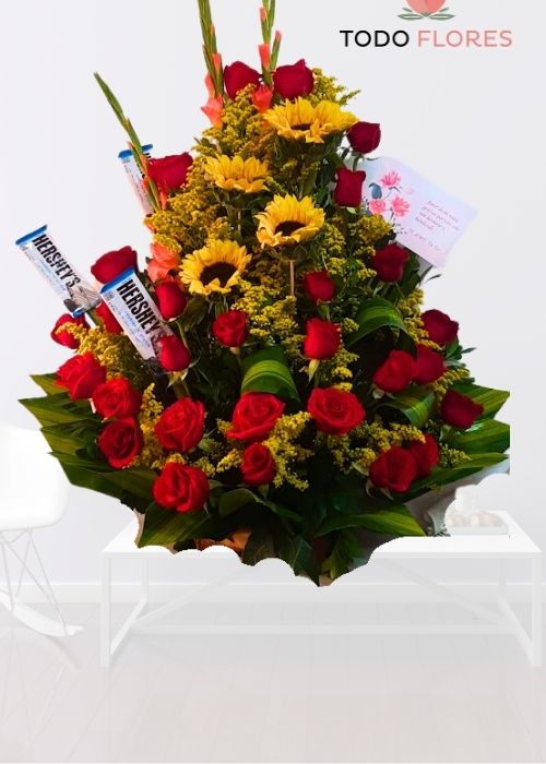 Celebre los cumpleaños de una manera verdaderamente especial con nuestros Arreglos Florales para Cumpleaños!Incluye envio.